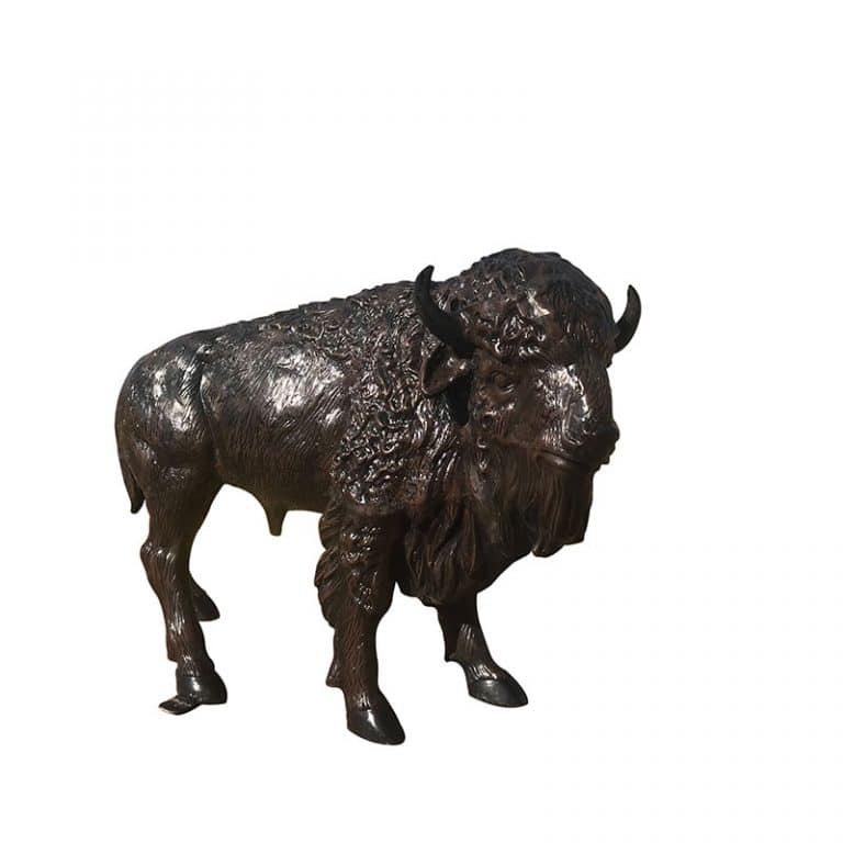 Buy Buffalo, Bull & Cow Garden Statues & Yard Art Aluminum Sculptures