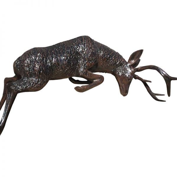 Large Deer Buck Aluminum Garden Statues Aluminum Sculptures