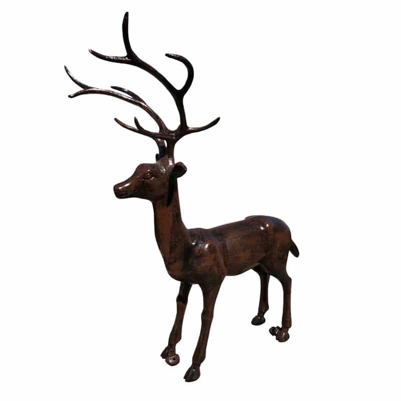 Medium Deer Buck Aluminum Garden Decor Aluminum Sculptures